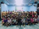 โครงการฝึกอบรมอาชีพให้กับกลุ่มสตรีภายในตำบลน้ำชุน กิจกรรมการทำบายศรี...